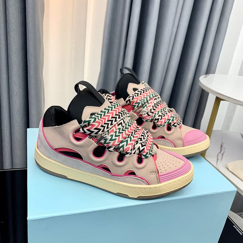 Lanvincurb Lang Fan De Training Chaussures de sport décontractées à lacets épais, confortables et polyvalentes, tendance