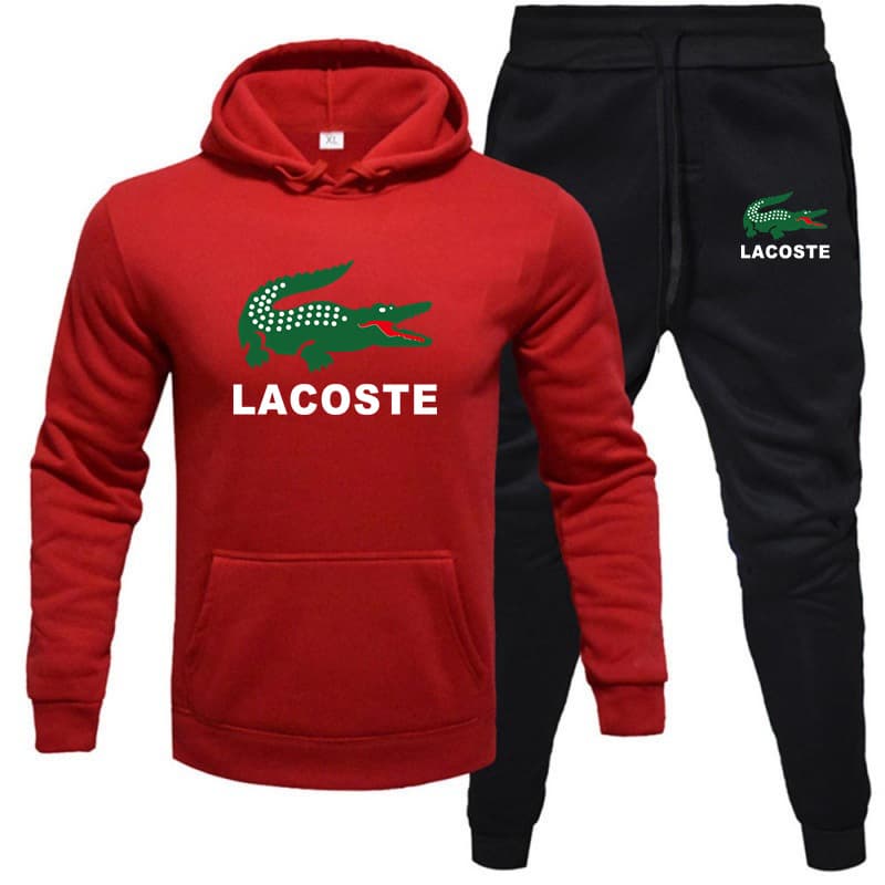 2024 Nouvel ensemble de sport imprimé pour hommes Mode sweat à capuche + pantalon de sport pour hommes Sweat à capuche deux pièces Ensemble de lo