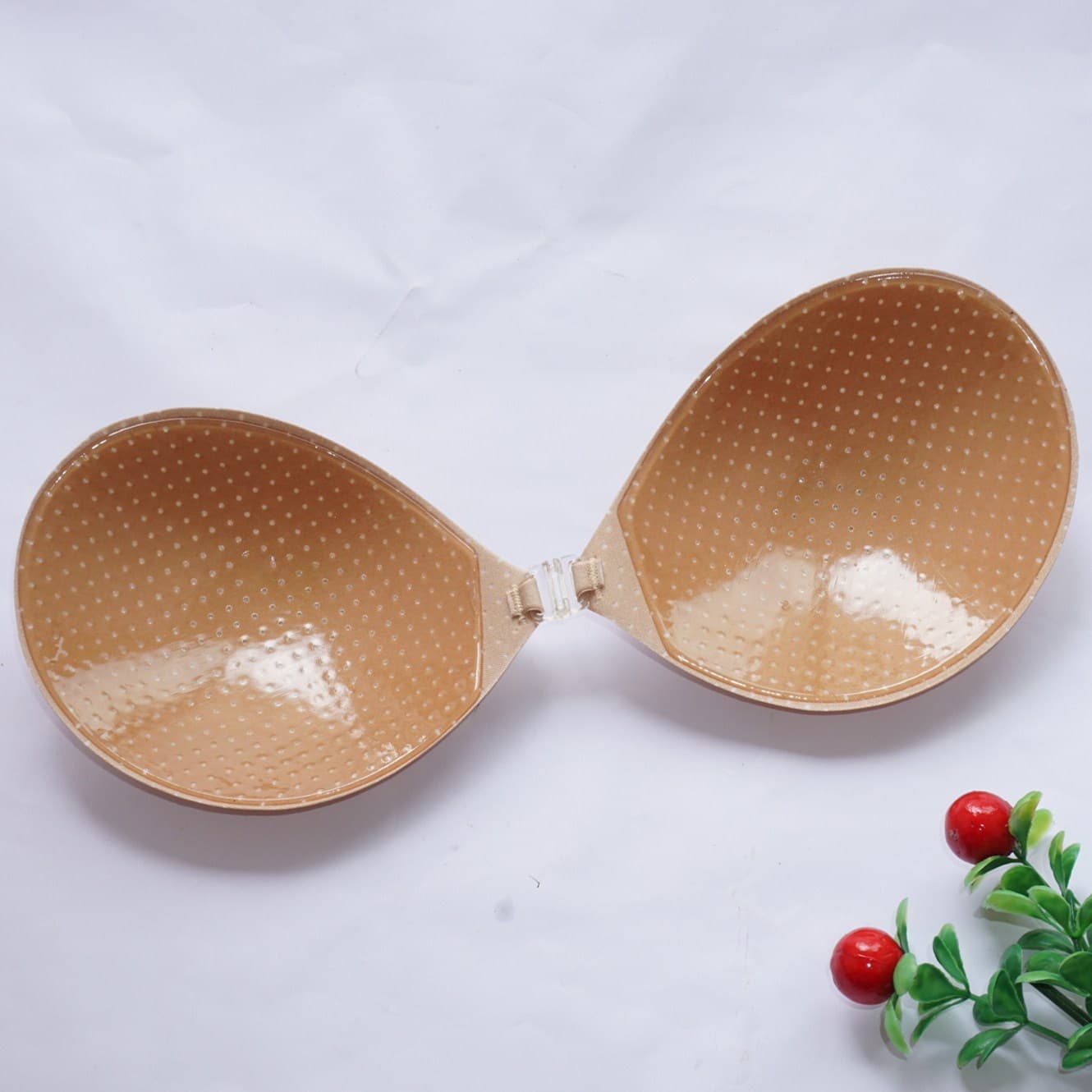 Thin Breathable Invisible Bra Ladies Push-Up Underwear Strapless Wedding Dress Bra