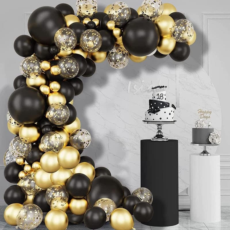 Wedding Birthday Balloon Decor Kit 150pcs Premium Balloons With Arch Frame Garland String For Bridal Room Party New Year Decoration