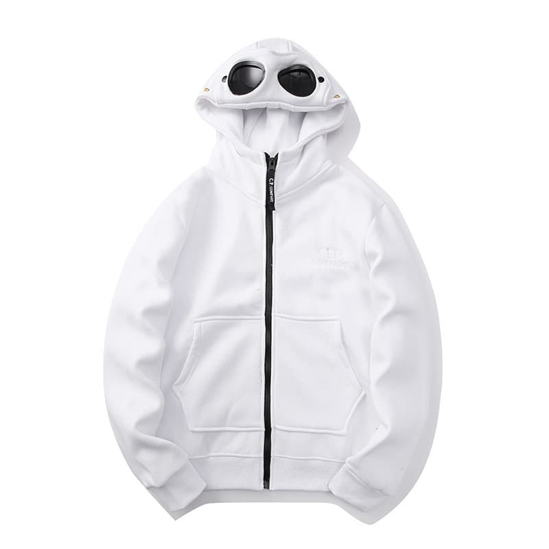 Pull à capuche en coton décontracté pour hommes et femmes, style lentille ronde, nouvelle collection automne/hiver 2024