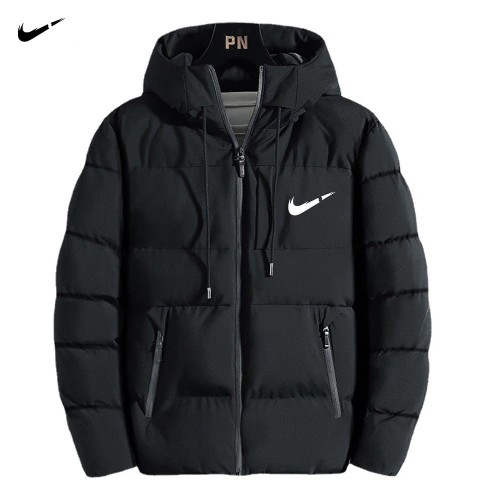 Veste d'hiver en coton à capuche pour hommes, doudoune épaisse et chaude, veste coréenne décontractée en coton