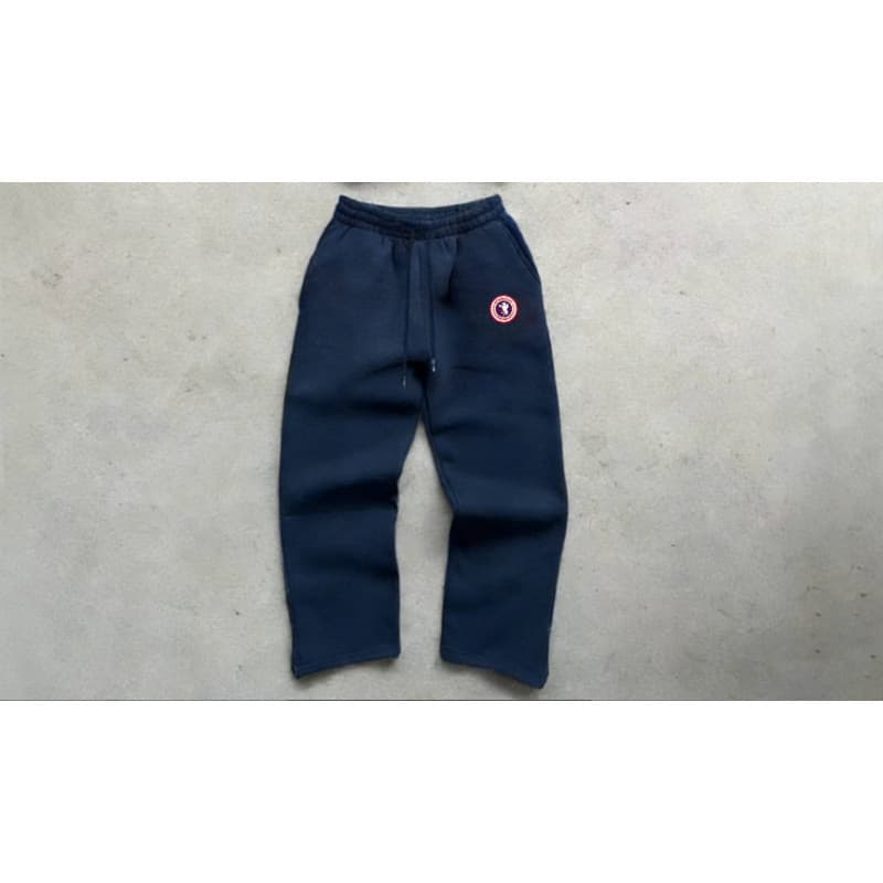 Ensemble cardigan/sweat-shirt doublé polaire pour homme, veste à capuche imprimée style américain, pantalon de survêtement à jambes larges, deu