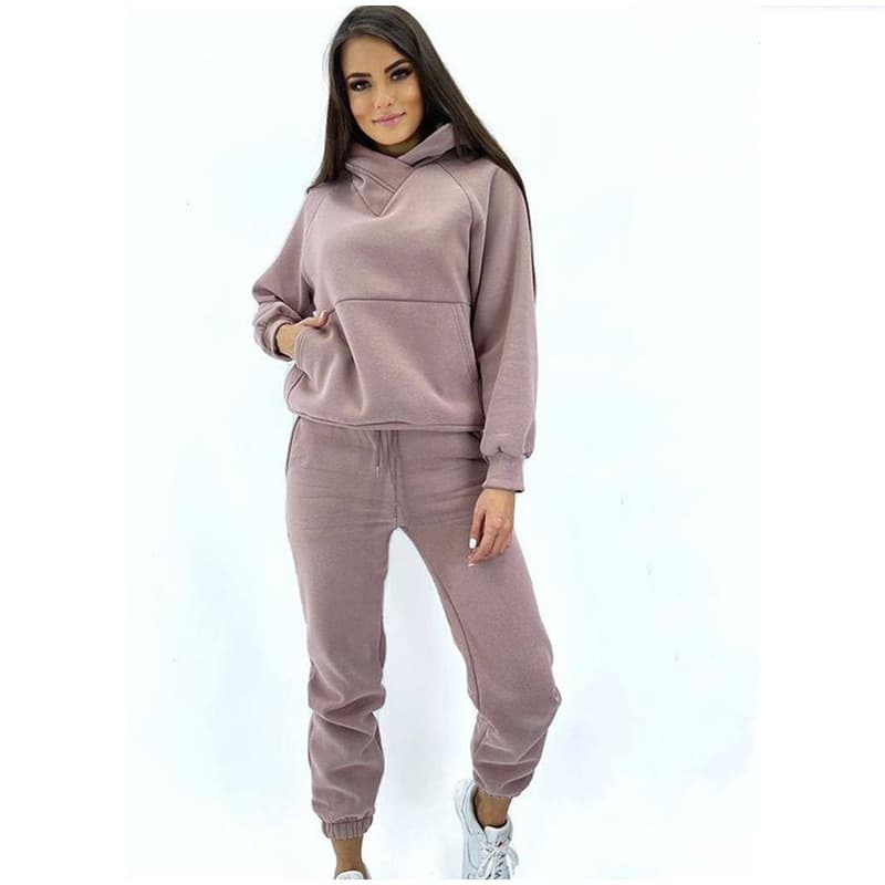 Women's fashion warm sports hoodie
