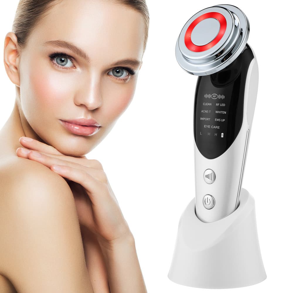 Home beauty infusion instrument 7 in 1 facial lifting and firming cleansing instrument Facial infusion and cleaning instrument