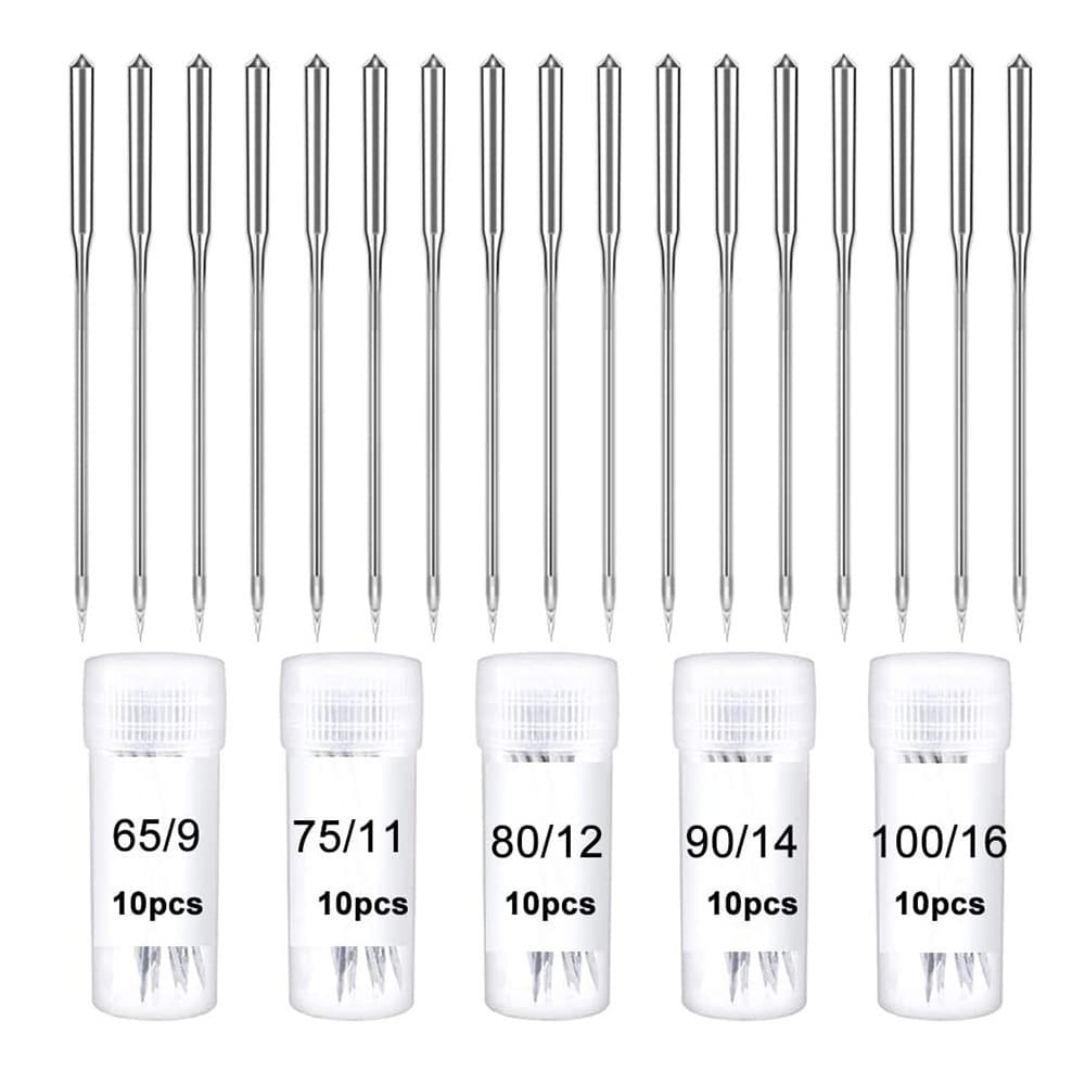 10Pcs Sewing Machine Accessories Household Needle Universal Vintage High Quality 9 11 12 14 16 18 Regular Home DIY Tools Work