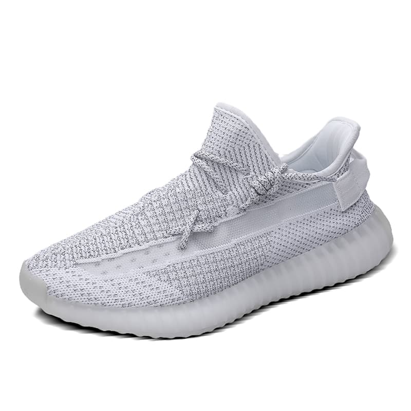 Chaussures de couple pour hommes 350 véritables semelles en pop-corn, chaussures de sport légères, chaussures de course décontractées et souples