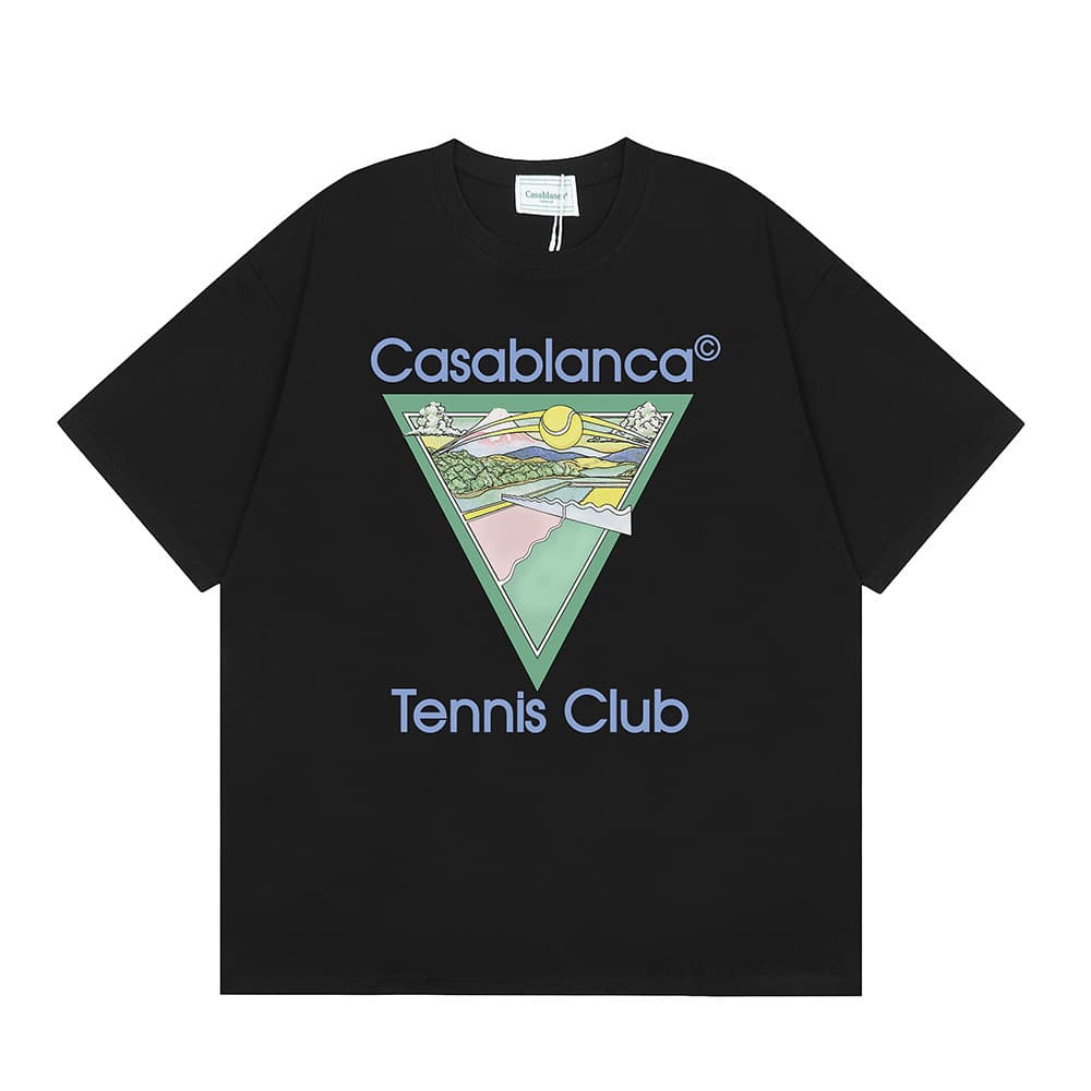 T-shirt ample à manches courtes pour hommes et femmes, imprimé printemps et été