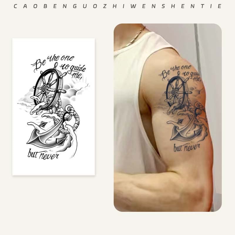 New Herbal Juice Temporary Tattoo Stickers - Waterproof Fake Tattoos For Men & Women - Realistic Semi-Permanent Arm & Leg Tattoos - Party, Festival
