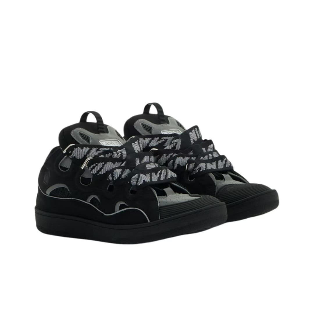 Chaussures de sport décontractées rétro en cuir véritable patchwork, style européen et américain, pour hommes et femmes.