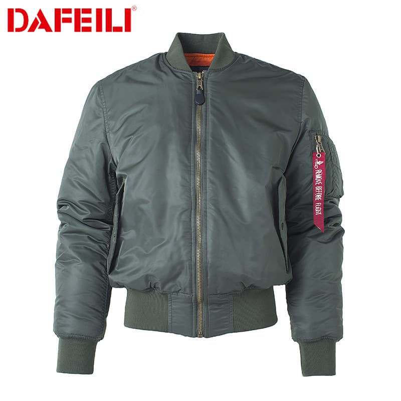 Double sided wear BF loose short couple retro bomber jacket ma1 baseball uniform ins men's jacket