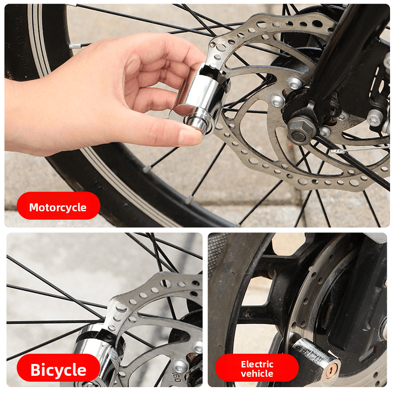 Motorcycle Anti-theft Mountain Electric Bike Brake Disc Bicycle Lock