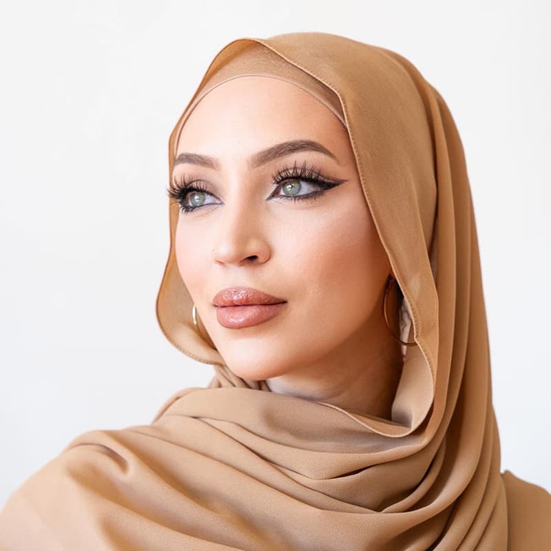 Women's Scarves new solid color cotton and linen long scarf for women autumn and winter literary long monochrome shawl thin versatile silk scarf