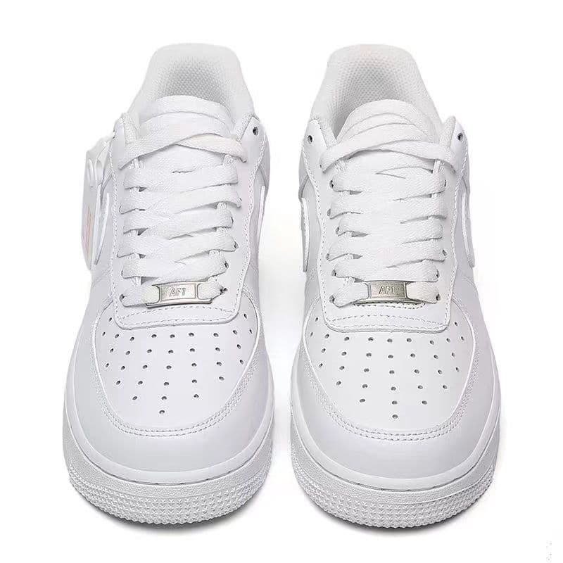 Chaussures basses blanches pour hommes et femmes, version haute, Pure Sports, pour couple