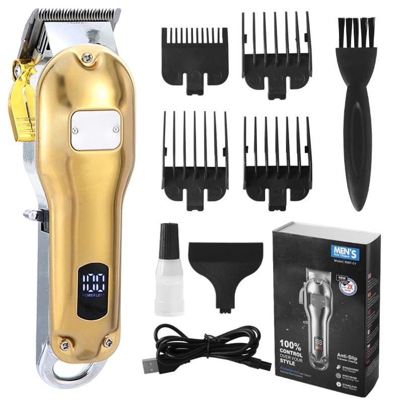 professional hair clipper electric clipper adjustable knife distance hair clipper oil head carving clipper