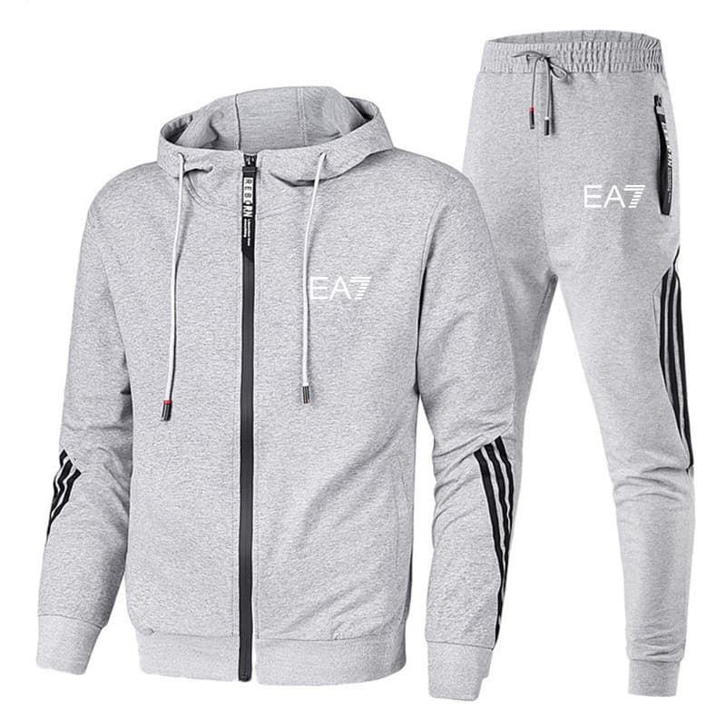 Pull confortable à la mode avec fermeture éclair, Streetwear d'automne, survêtement