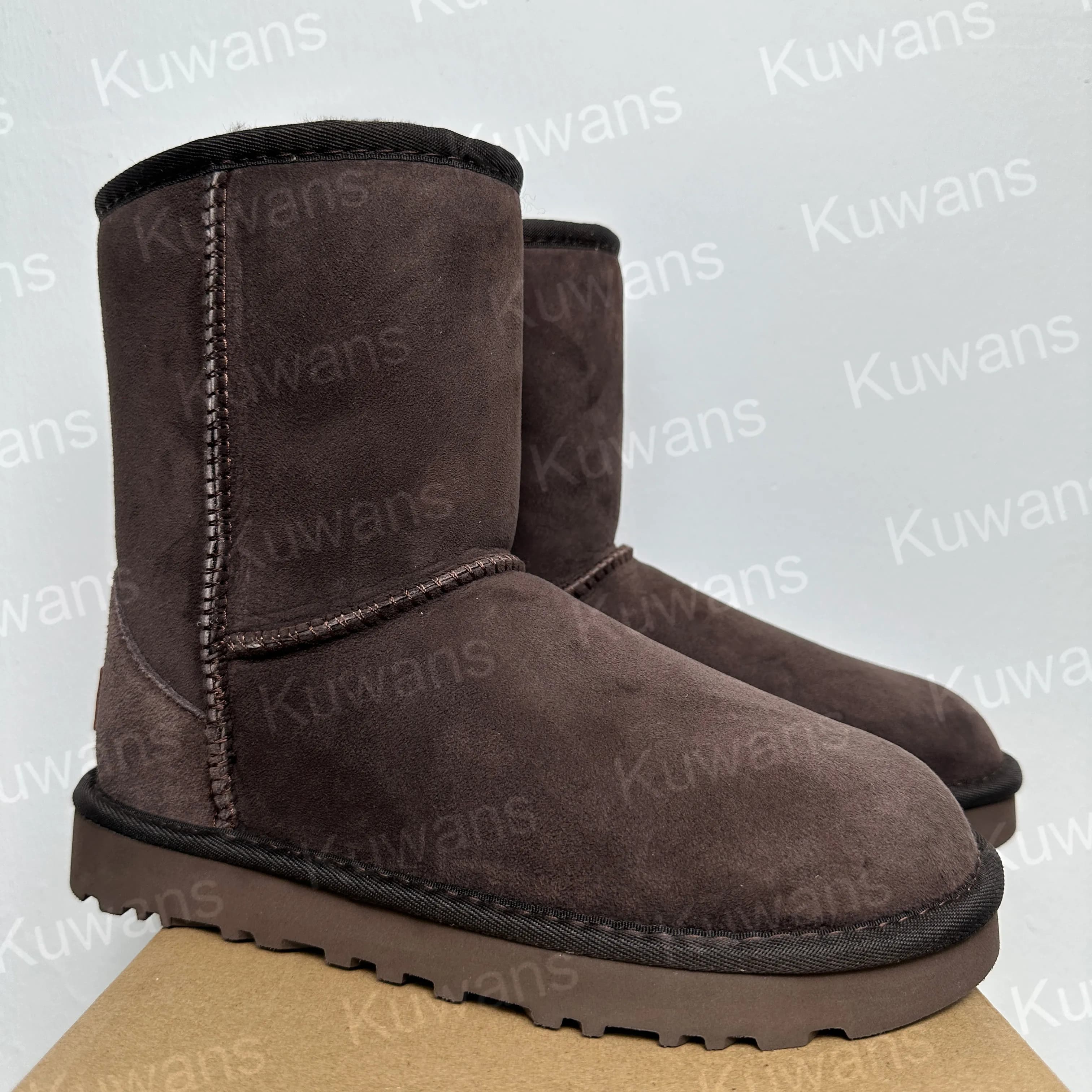 U GG Designer Classic Ultra Mini Bottes de Neige Plateforme Courte Femmes Hommes Fourrure Peau de Mouton Tasman Tazz Chesut Sable Graine de Moutarde