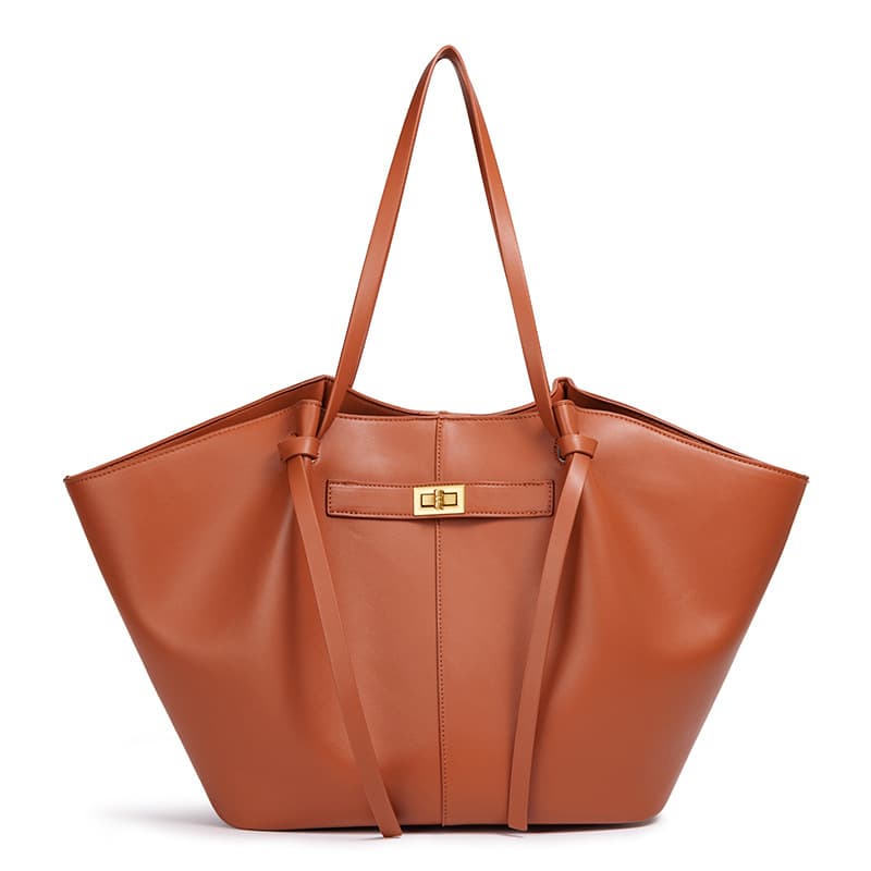 Sac cabas haut de gamme à ailes pour l'exportation, grand format, souple et tendance, nouveau sac à main et sac bandoulière style européen/améri