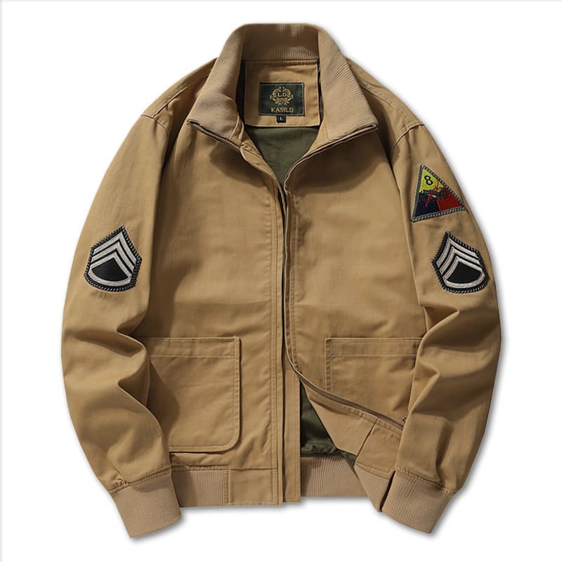 Men's Clothing Fury tank suit men's autumn M1942 retro workwear jacket MA1pilot jacket military uniform baseball suit