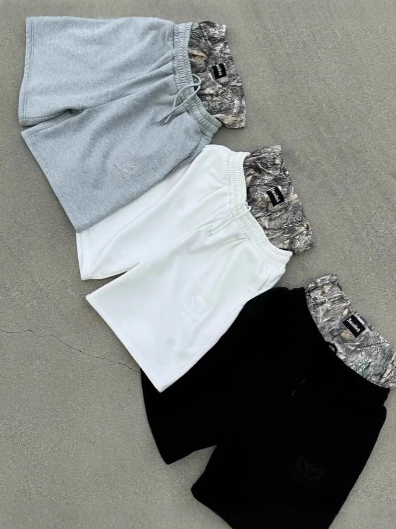 Premium Products American High Street Brand Double Waistband Seven-Point Men Loose Fashion Trendy Men's Casual Shorts