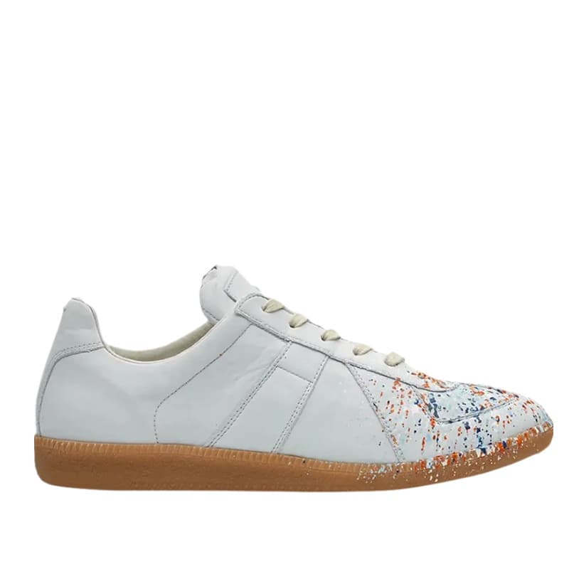 Chaussures décontractées pour hommes, style rétro tendance printemps, chaussures de sport allemandes à petit talon, multicolores, respirantes et