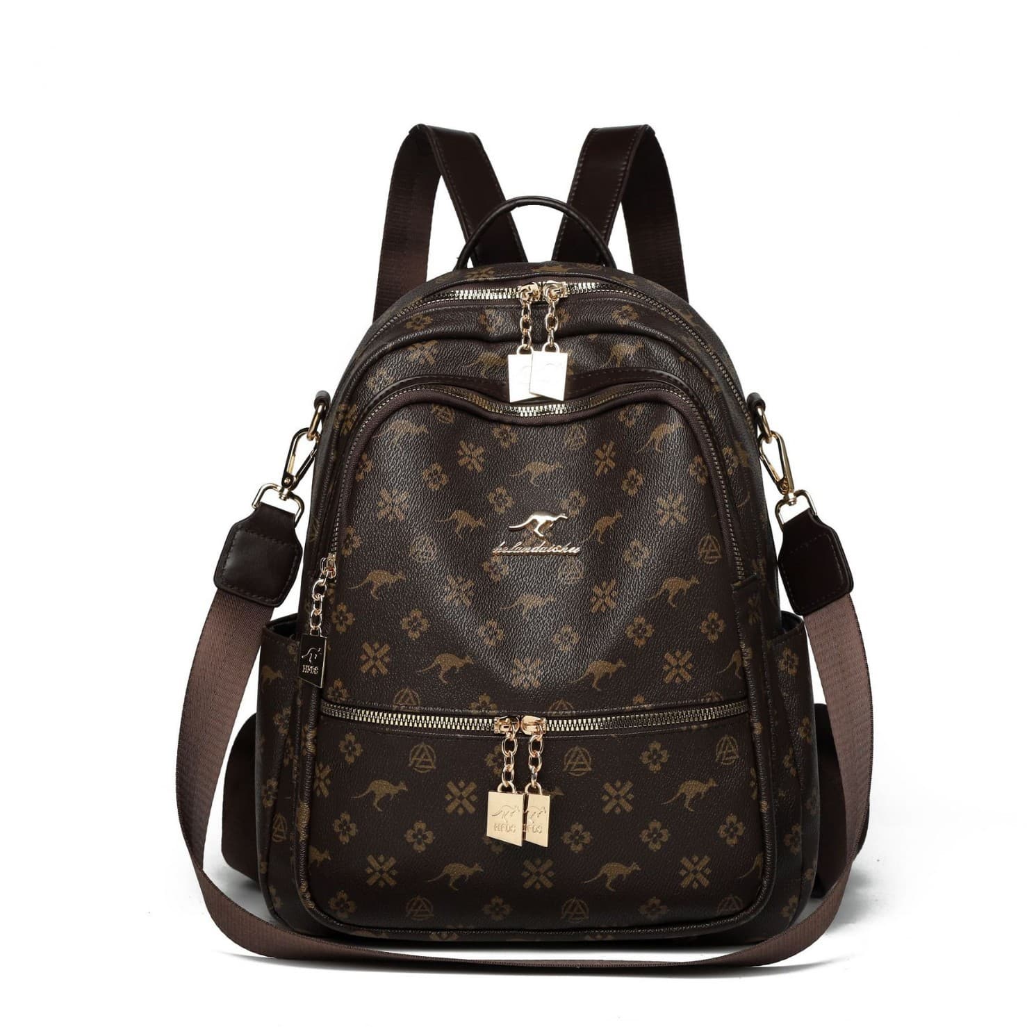 Backpack Women New Retro Casual Fashion Trend Printed Women Business Large Capacity Backpack Travel Bag