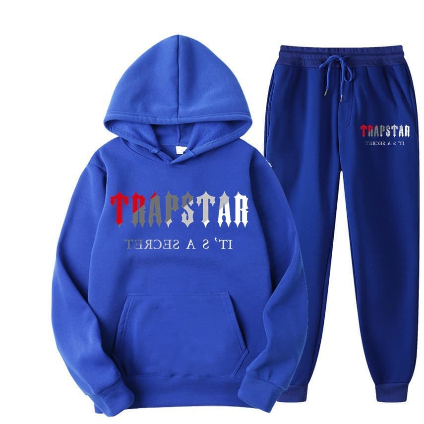 Ensemble de sport 15 pièces pour homme, sweat à capuche et pantalon amples, chaud et imprimé, marque de vêtements de sport