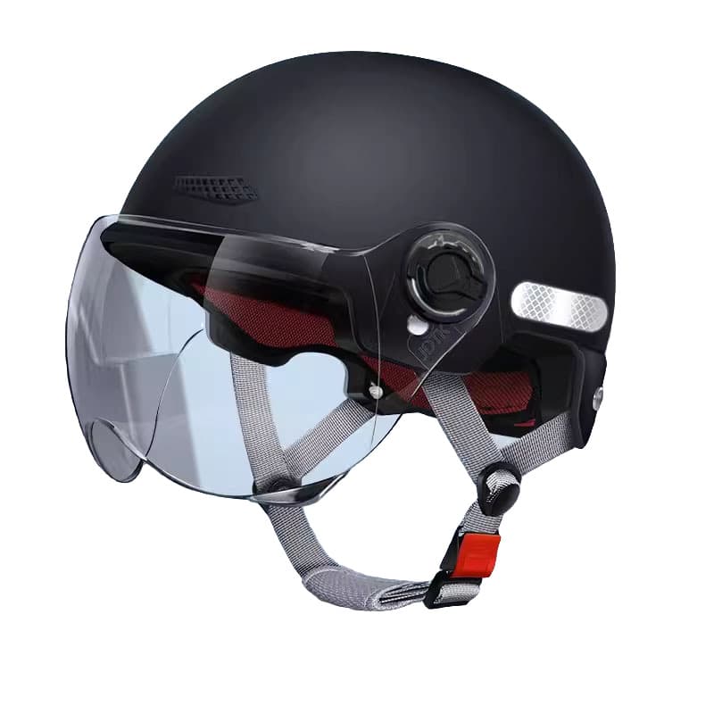 A Generation Of Hair: 3c Certification New National Standard Electric Battery Motorcycle Helmet Summer Men And Women Autumn And Winter Four Seasons Un
