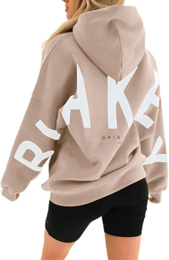 Pull à capuche ample et polyvalent à manches longues pour femme, vêtement tendance et polyvalent, nouvelle collection