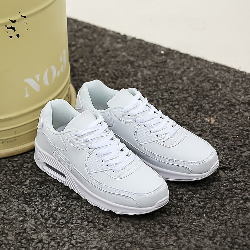 766 men's and women's 755 retro running shoes spring low top leather double mesh air cushioning casual sports shoes jogging