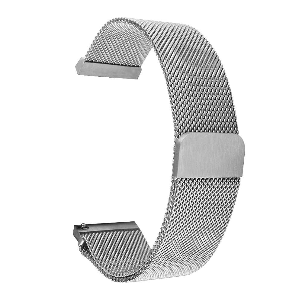 Watchbands Quick Release Strap 14/16/18/20/22/24mm Stainless Steel Tape Suction Flat Head
