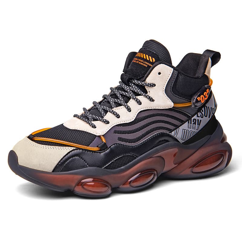 Leisure sports shoes for men all match thick soled non-slip shoes