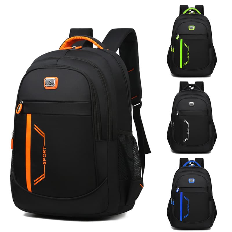 Luggage & Bags backpack men's casual backpack travel backpack business sports primary and secondary school students travel large capacity backpack