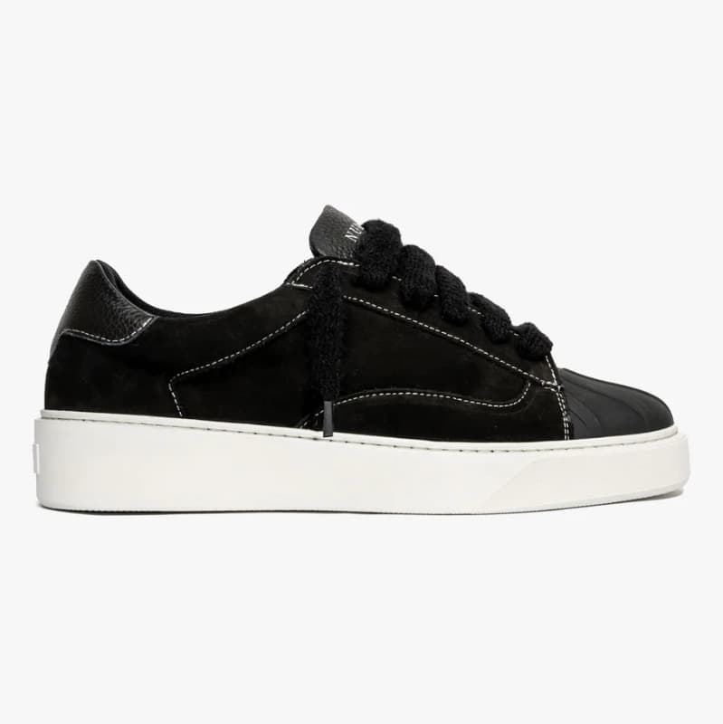 Men's Casual Shoes Numeris Genuine Leather Shell Toe Platform Sneakers Comfortable Lace-Up Style