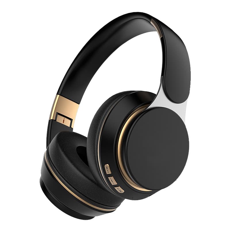 Cross Border Recommendation Convenient Folding Headset Wireless Ultra Long Battery Life Heavy Bass Stereo Head Mounted Bluetooth Headset