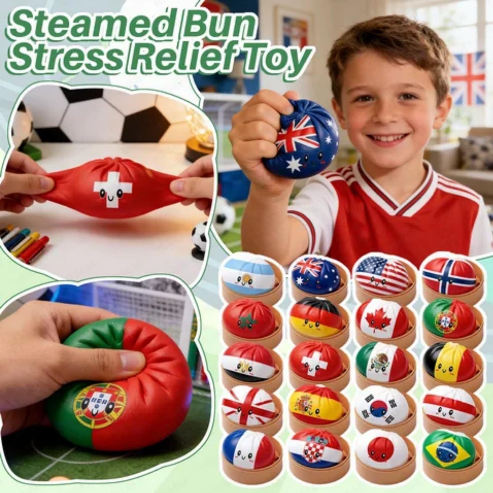 Realistic Dumpling Squishy Toy - Cute Asian Food Themed Stress Relief For Adults & Kids