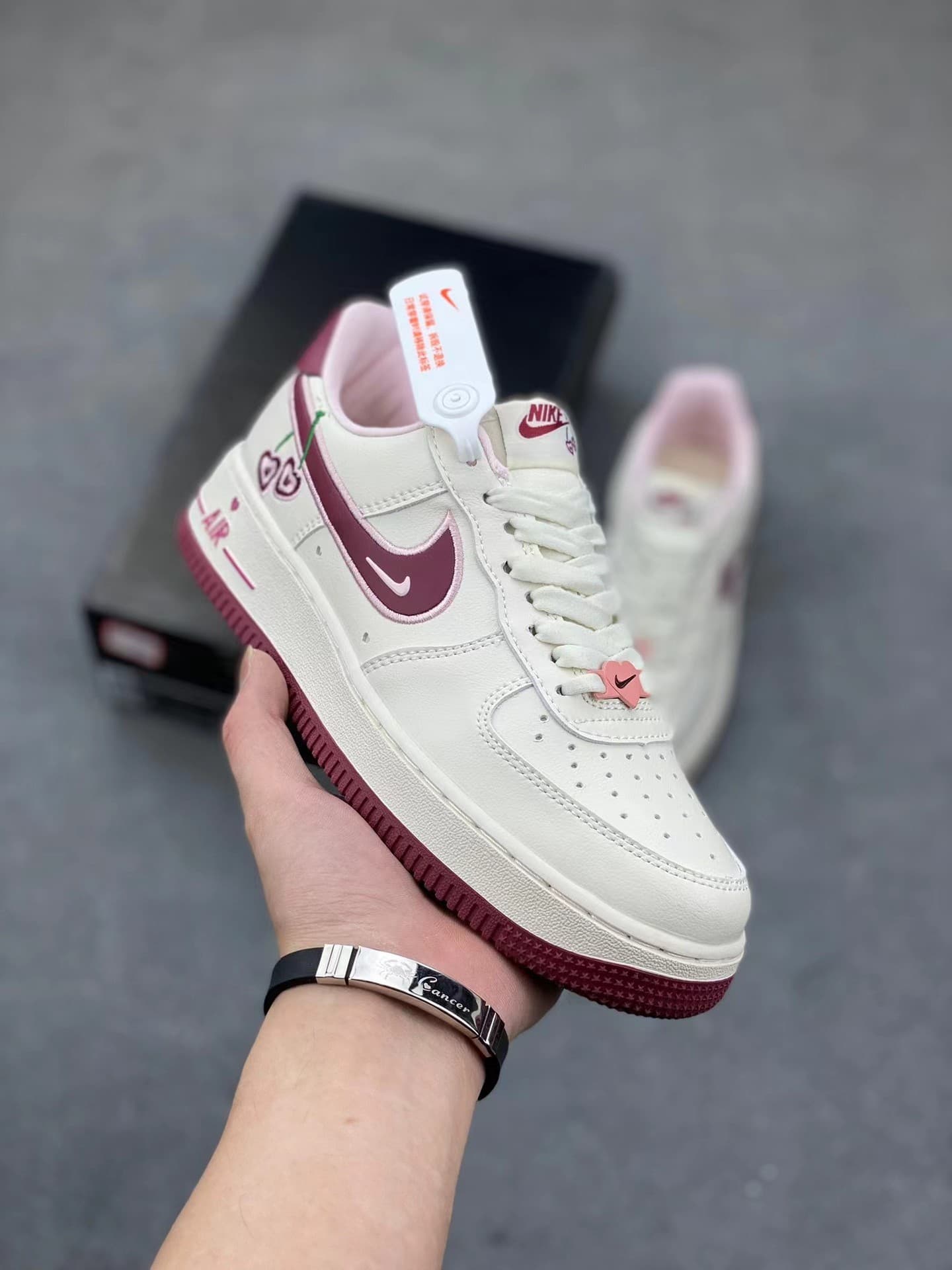 Chaussures décontractées polyvalentes Air New 1 Low respirantes noires et blanches pour couple