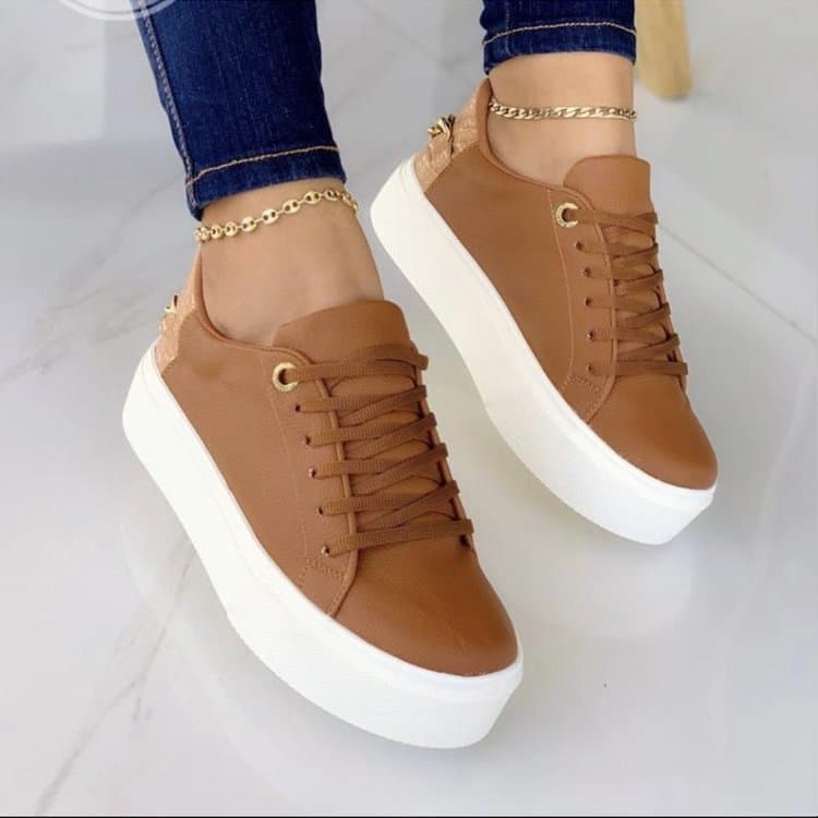 Women's style single shoes low-top thick-soled sneakers casual women's shoes small white shoes