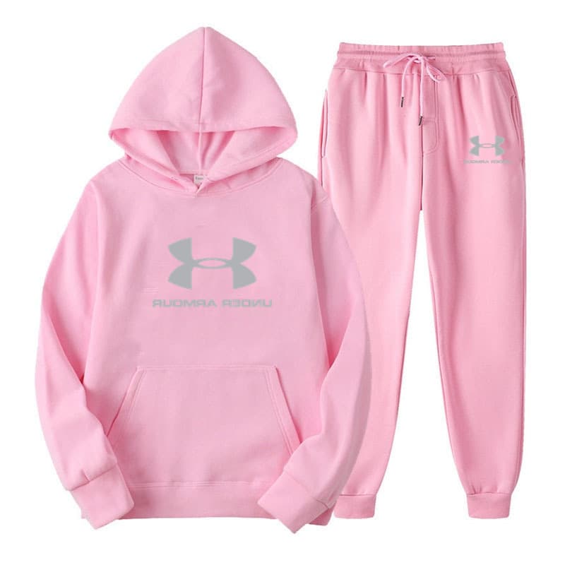 Nouvel ensemble sweat à capuche et jogging 2026, doublé polaire douce, chaud et confortable, style urbain décontracté