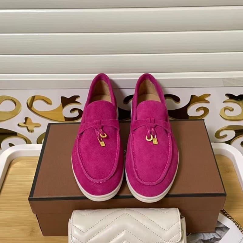 Mocassins décontractés à pampilles pour couple, style britannique, en cuir véritable, à semelle souple