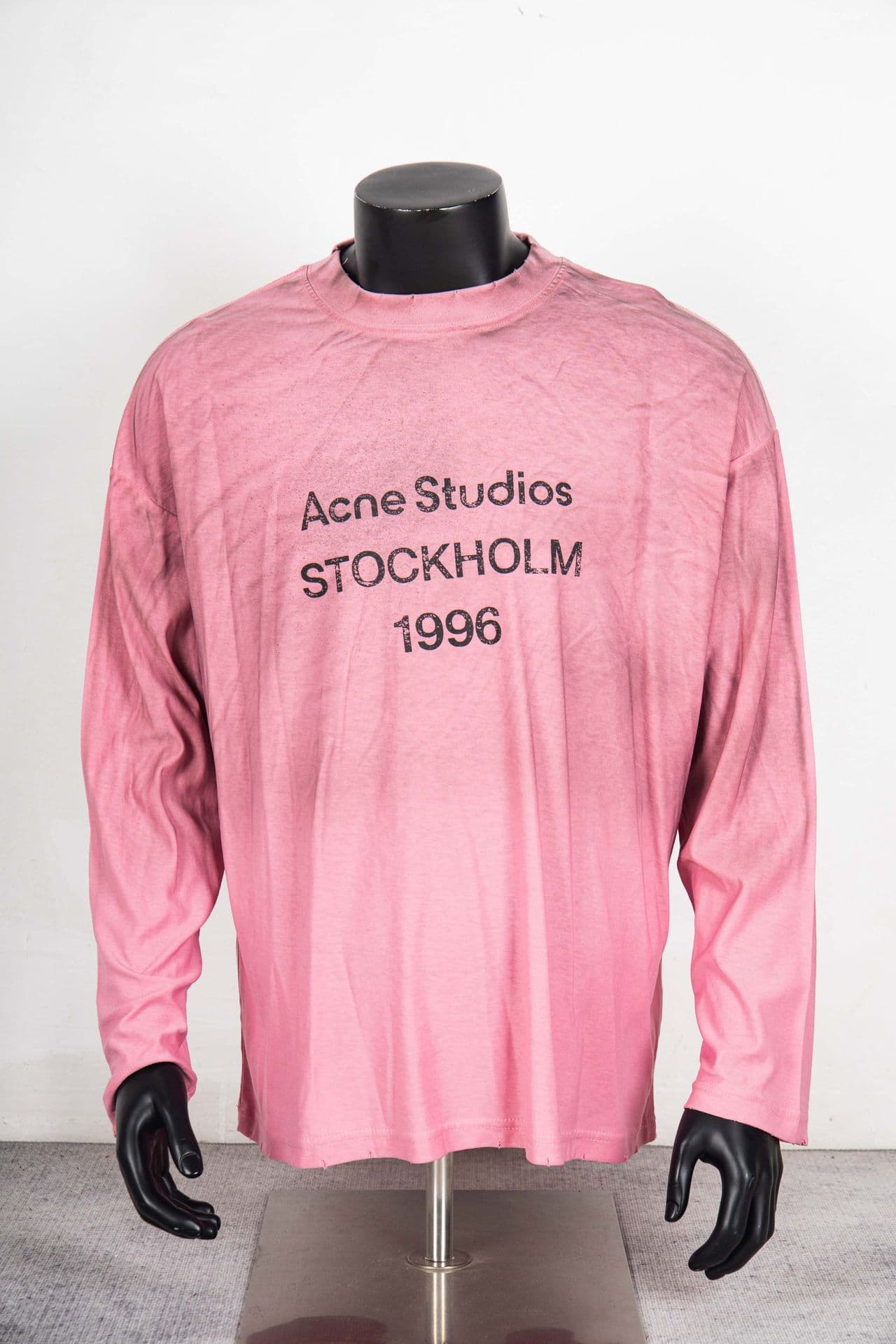 25SS 1996 Classic Dstruction Commmorativ Lazy Rlaxd Long Slv Sun Protction Lightwight Bas T-Shirt Couplel