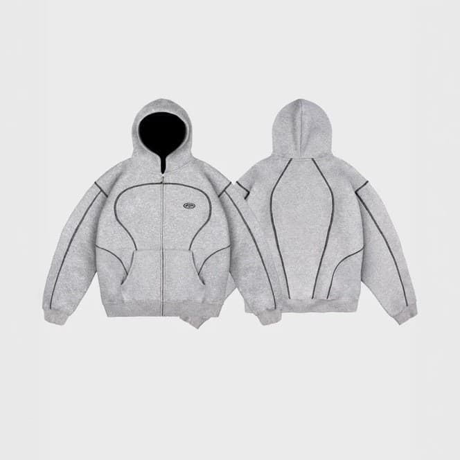 European And American New Trendy Brand Digital Printing Casual Street Men's And Women's Sports Style Hoodie Jacket Sweater, Sweatpants