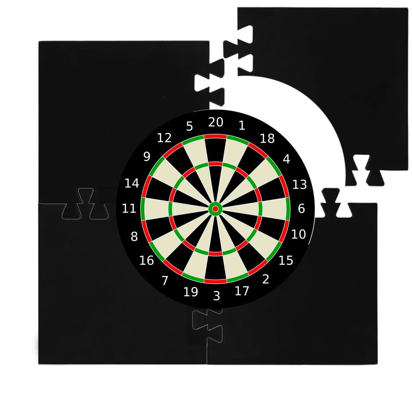 Square Dart Board Protection Ring Can Be Used For Dart Board, Dart Target And Dart Practice Supplies