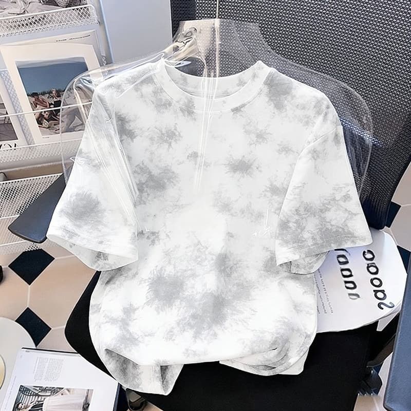 100% Cotton Children's Short-sleeved T-shirt Thin Summer New Middle-aged And Older Children's Boys' Tops Trendy T