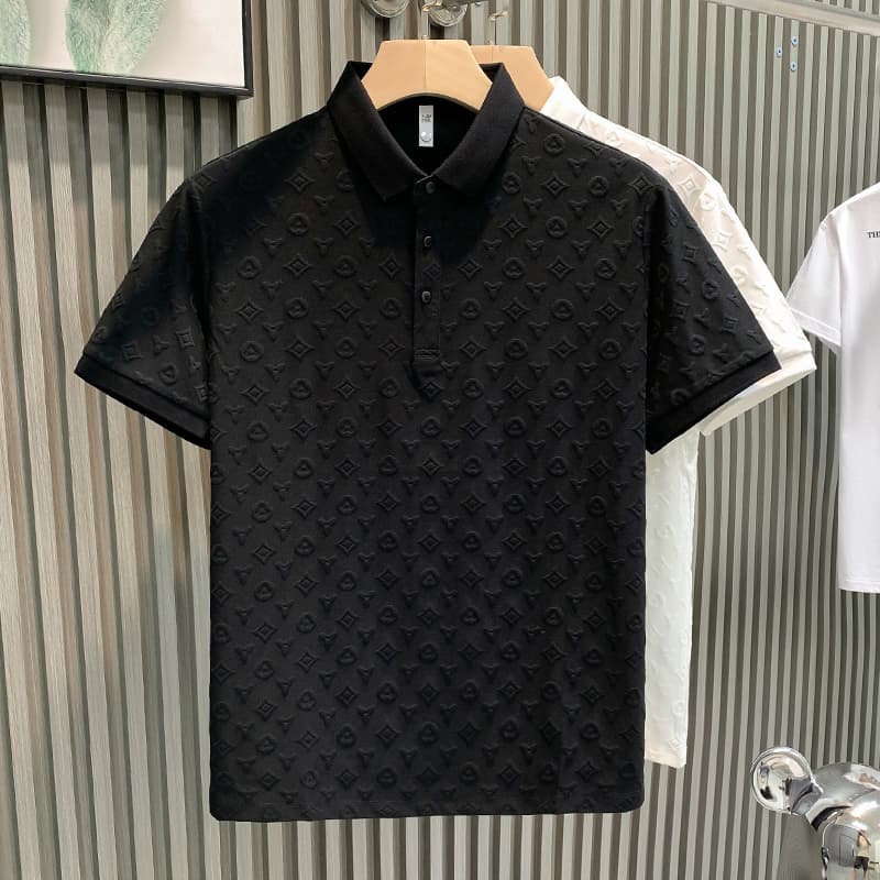 T-shirt pour homme de luxe léger à manches courtes, marque haut de gamme et tendance, niche de produits semi-européenne célèbre sur Internet