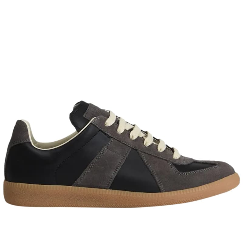 Baskets décontractées en cuir véritable pour femmes Dexun, chaussures d'entraînement polyvalentes pour hommes inspirées de Forrest Gump.