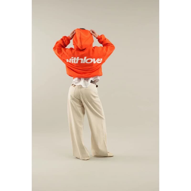Sweat-shirt à capuche rétro pour femme, coupe ample unisexe, style simple, tendance et polyvalent