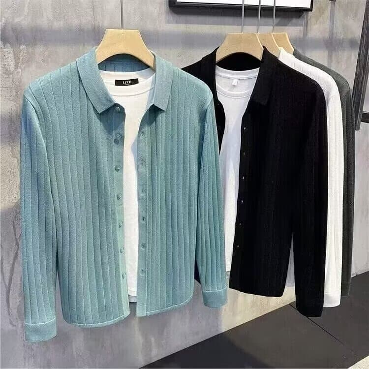 Men's Clothing 2024 autumn and winter trendy men's new men's casual jacket warm cardigan sweater sweater