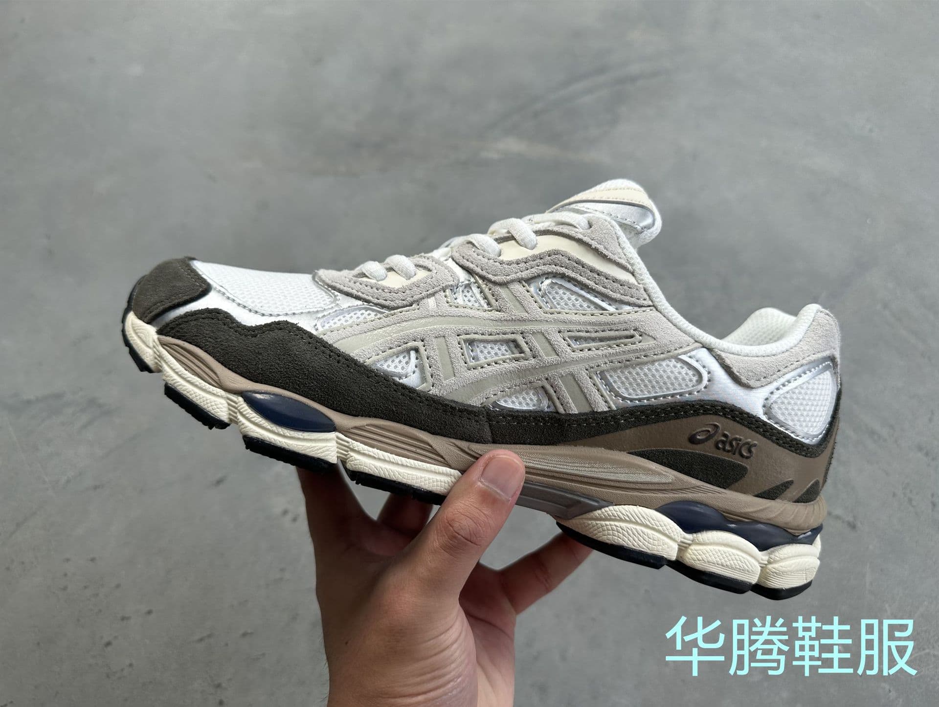 Version export de haute qualité des chaussures Asics Gel-NYC pour hommes, authentiques, fonctionnelles, rétro, tendance, antidérapantes et résist