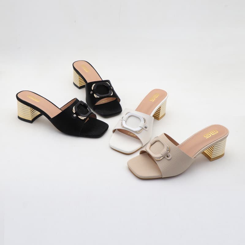 Women's Shoes Spring And Autumn Open Toe Strappy High Heels, Chunky Heels, Versatile Women's Simple Outerwear Plus Size Sandals